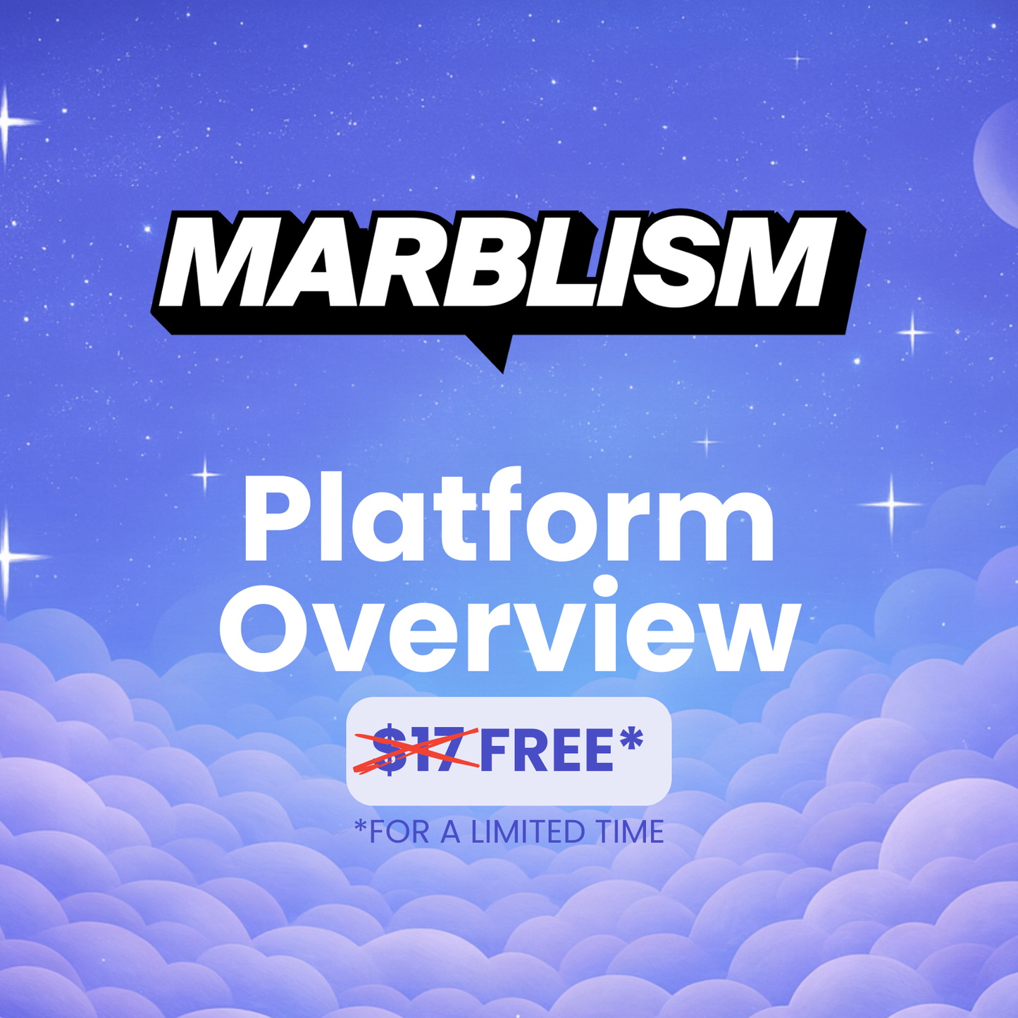 Marblism Platform Overview - $17 - Free for a limited time!